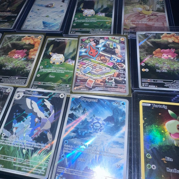 Pokemon Card Lot 60 OFFICIAL TCG Cards 15 HOLOS  + 2 IR/VSTAR / VMAX/IR OR EX - Picture 11 of 15